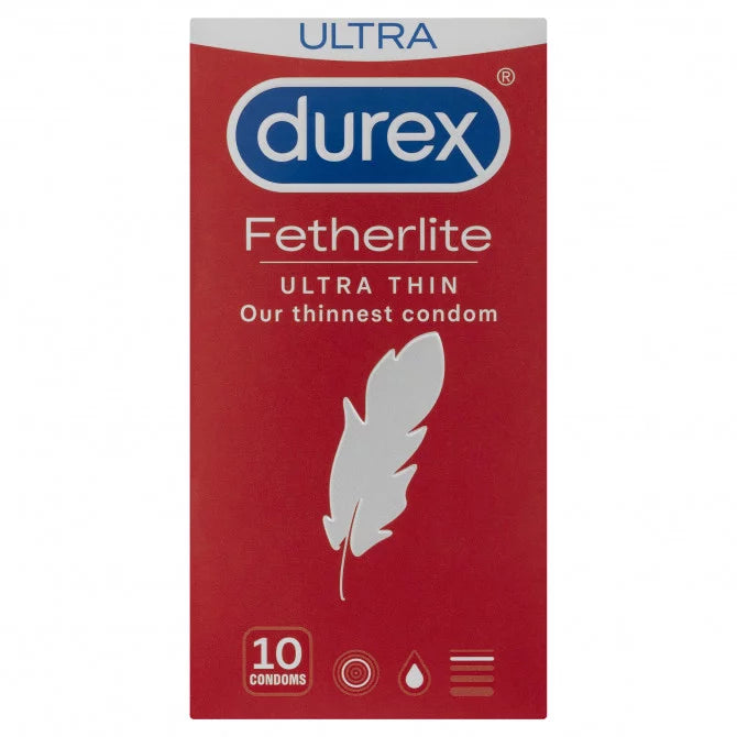 Durex Fetherlite Ultra Thin Condoms 10 Pack