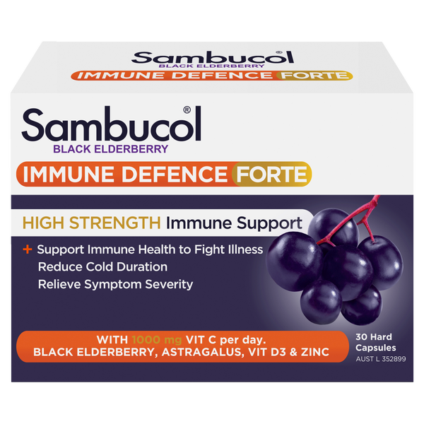 Sambucol Immune Defence Forte caps 30s
