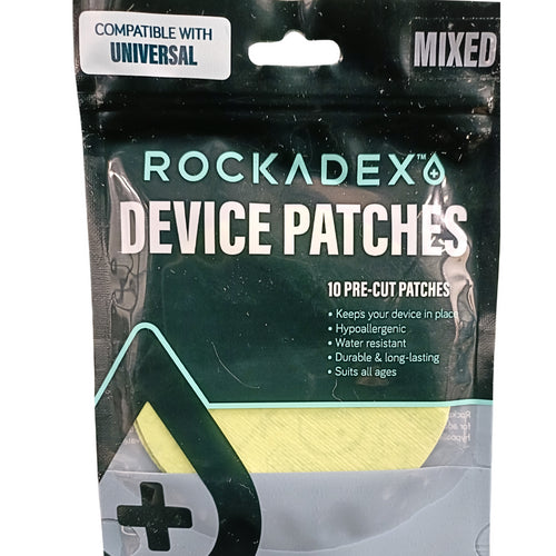 RockaDex Universal Patches 10 Pack Mixed
