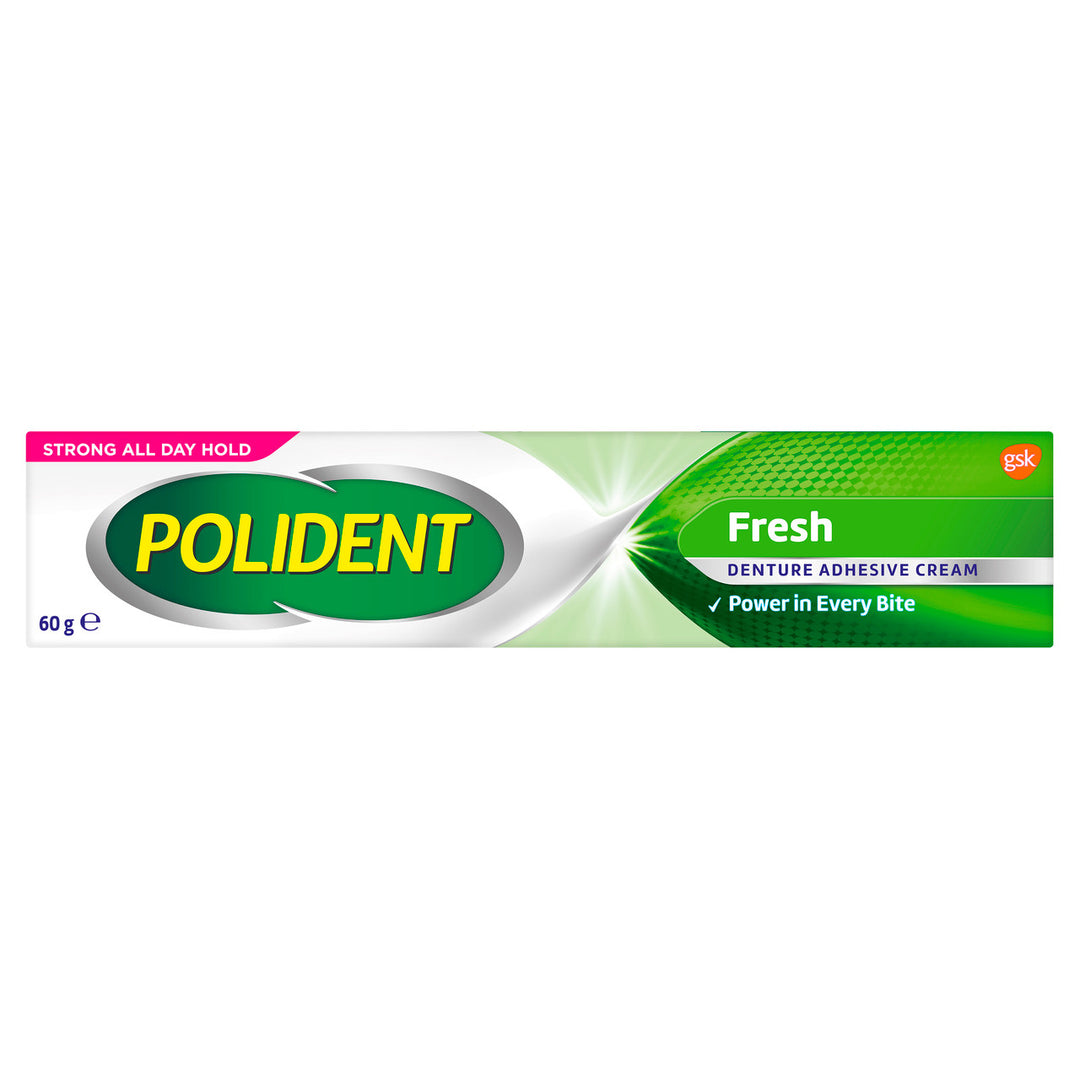 Polident 假牙粘合剂霜新鲜薄荷 60 克