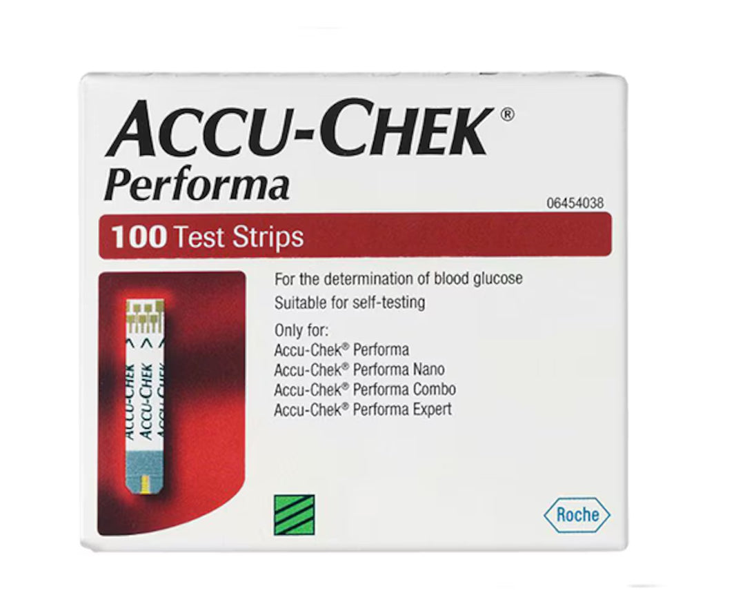 Accu-Chek Performa Blood Glucose Strips 100