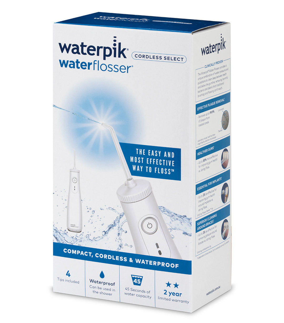 Waterpik Cordless Elite Water Flosser White