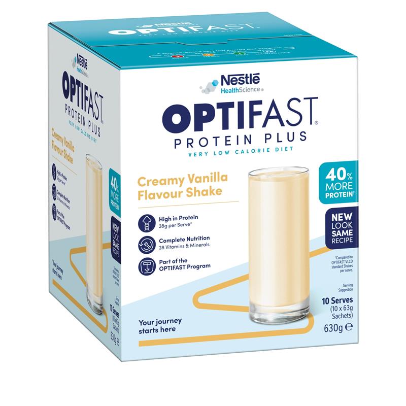 Optifast Protein Plus Shake Vanilla 10 x 63g