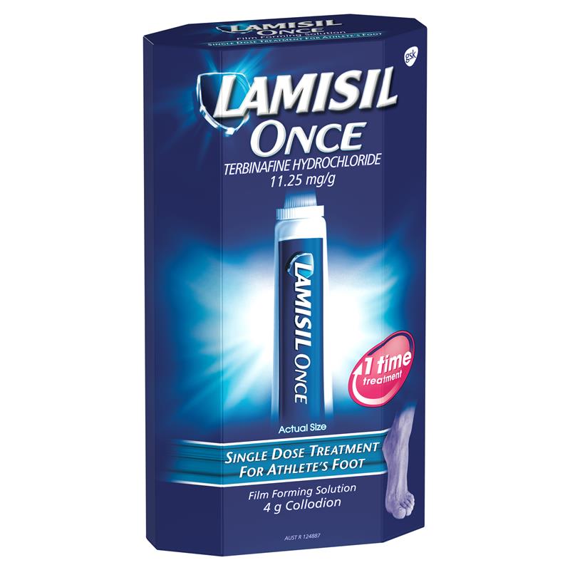 Lamisil Once Film Forming Solution for Athletes Foot 4g