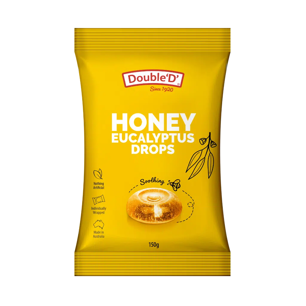 Double D Honey & Eucalyptus 150g