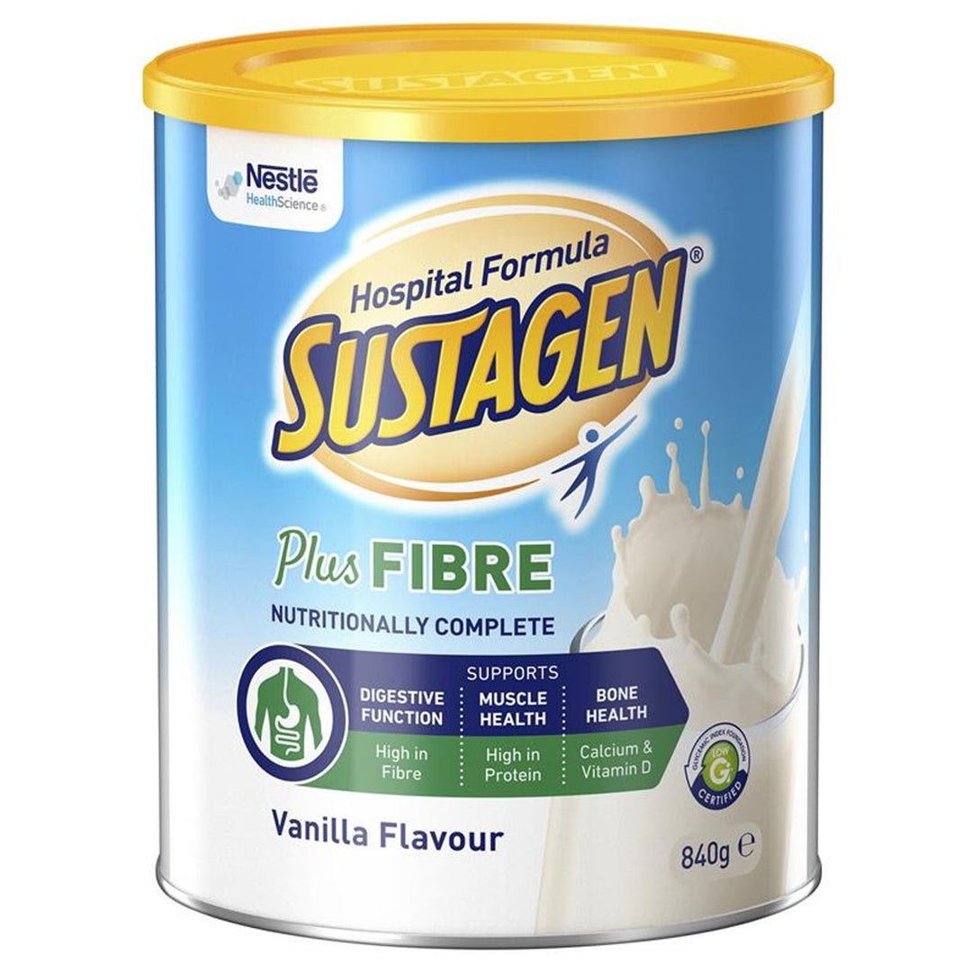 Sustagen Hospital Formula + Fibre 840g Vanilla
