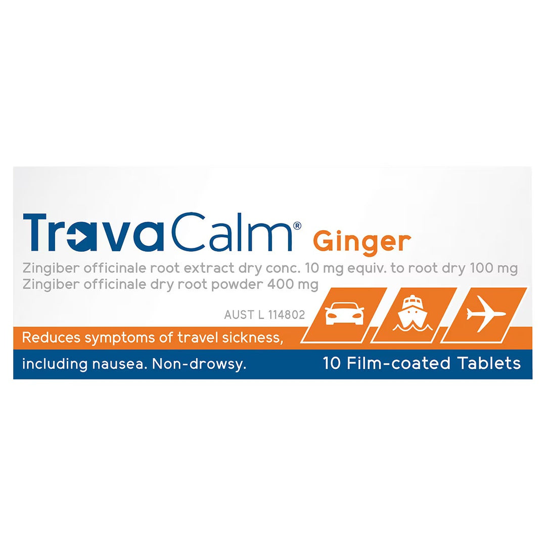 Travacalm Ginger 10 Tablets