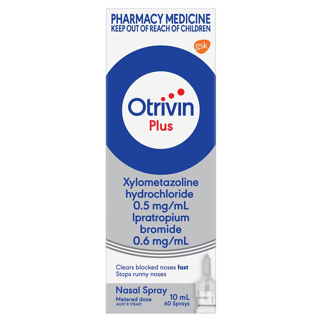 Otrivin Adult Plus Nasal Spray 10ml