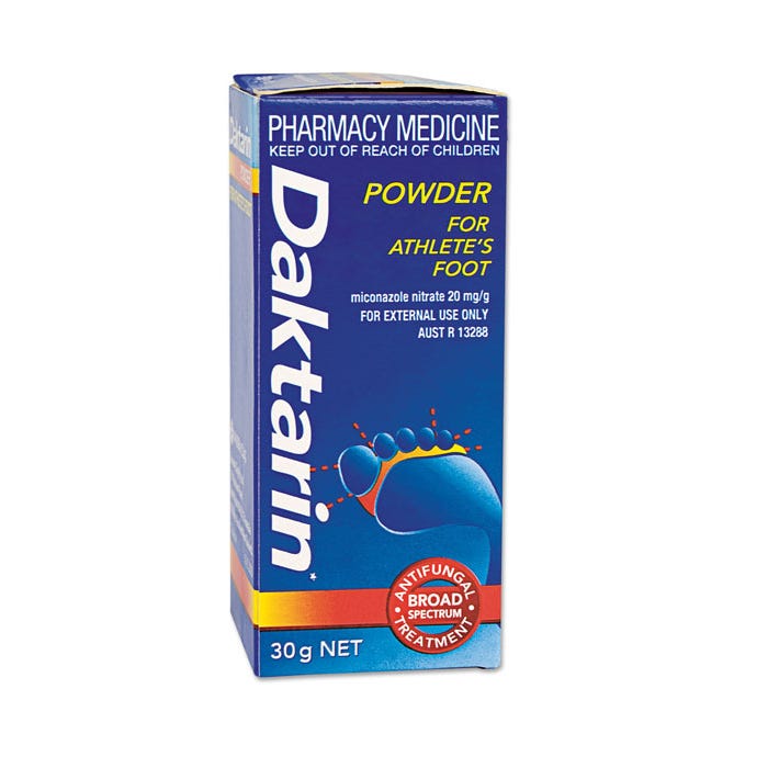 Daktarin Powder for Athletes Foot Antifungal 30g