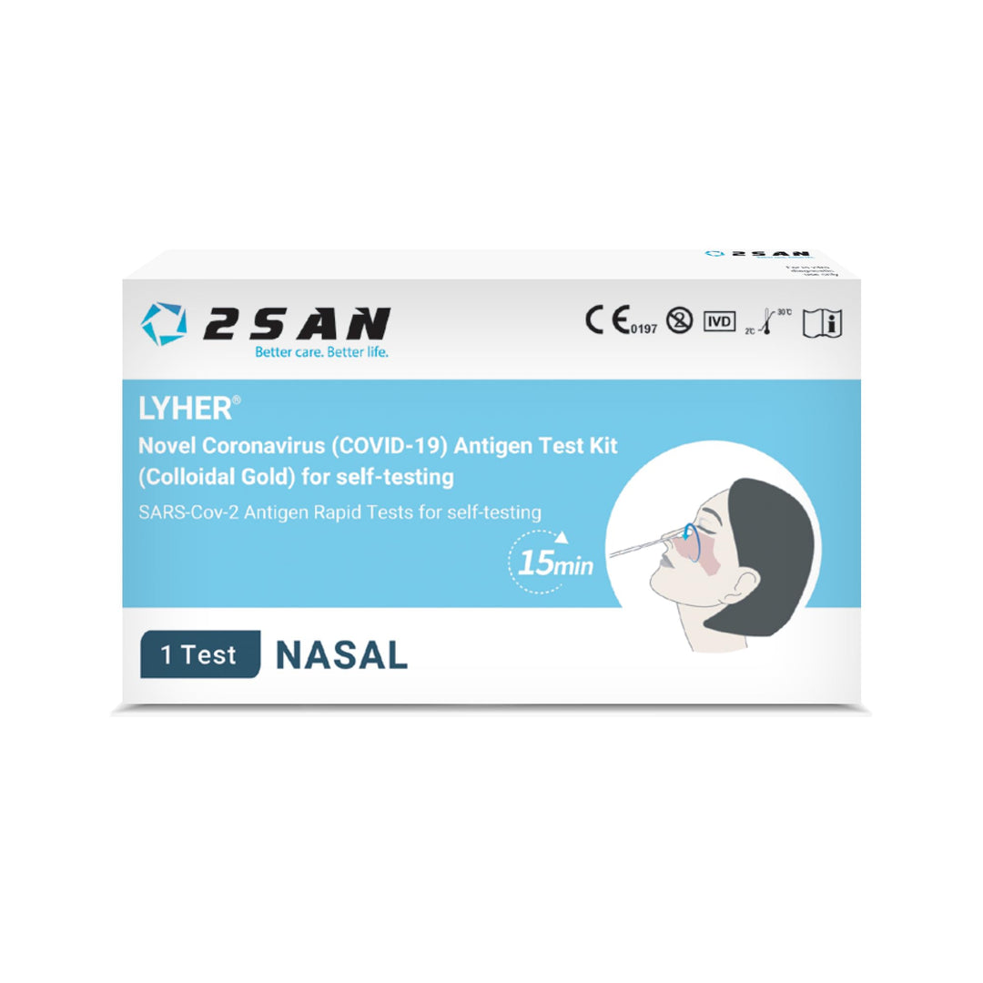 2SAN LYHER COVID-19 Antigen Self Test 1 Pack