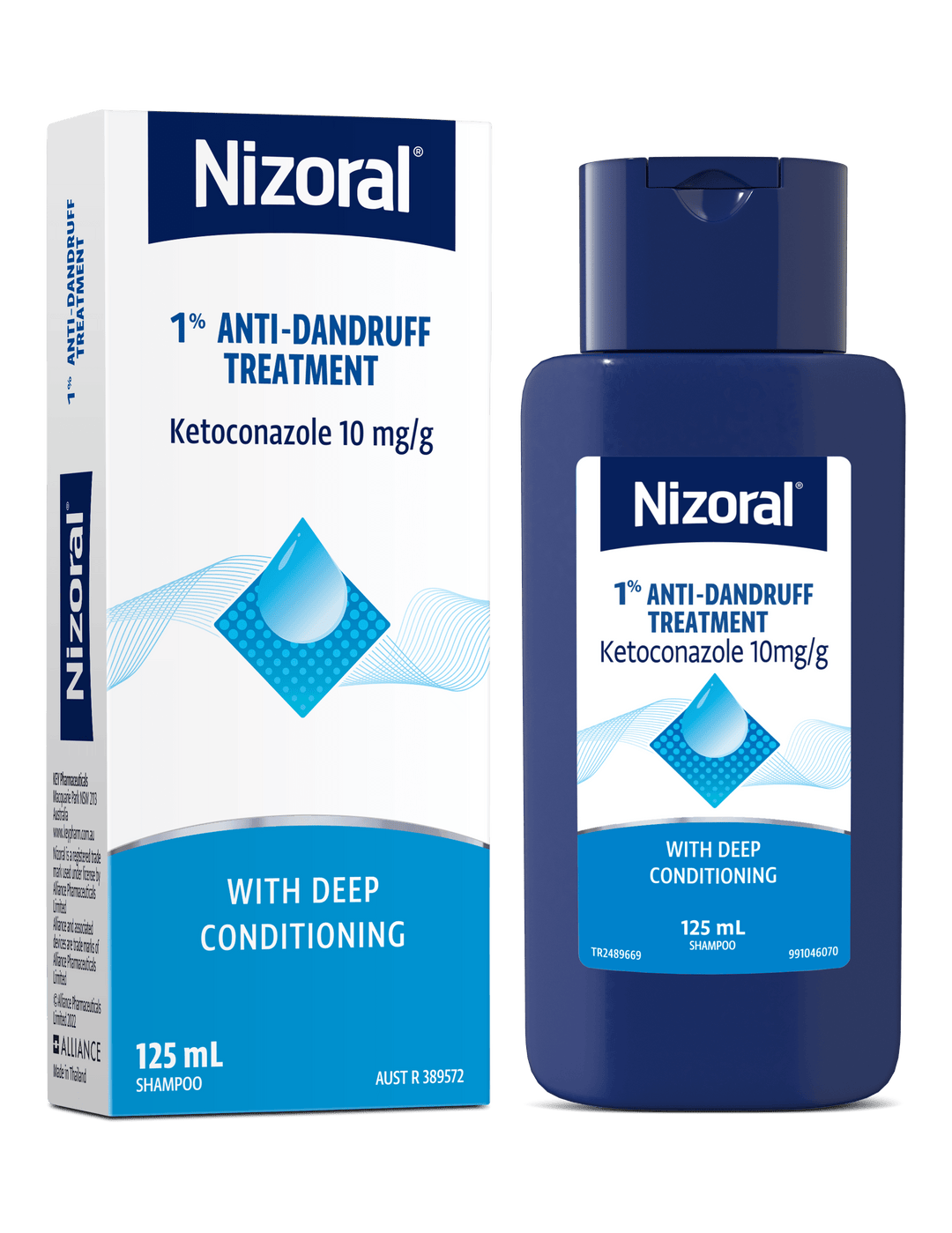 Nizoral Anti Dandruff Treatment Shampoo 1% 125ml