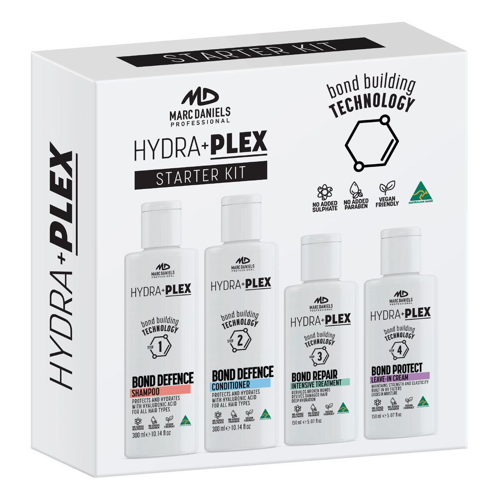 Marc Daniels Hydra plus Plex Hair Shampoo Conditioner Treatment Starter Kit