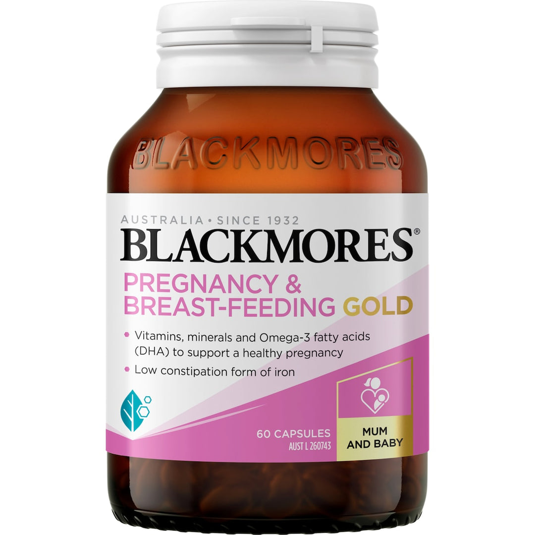 Blackmores Pregnancy & Breast-Feeding Gold (60 Capsules)