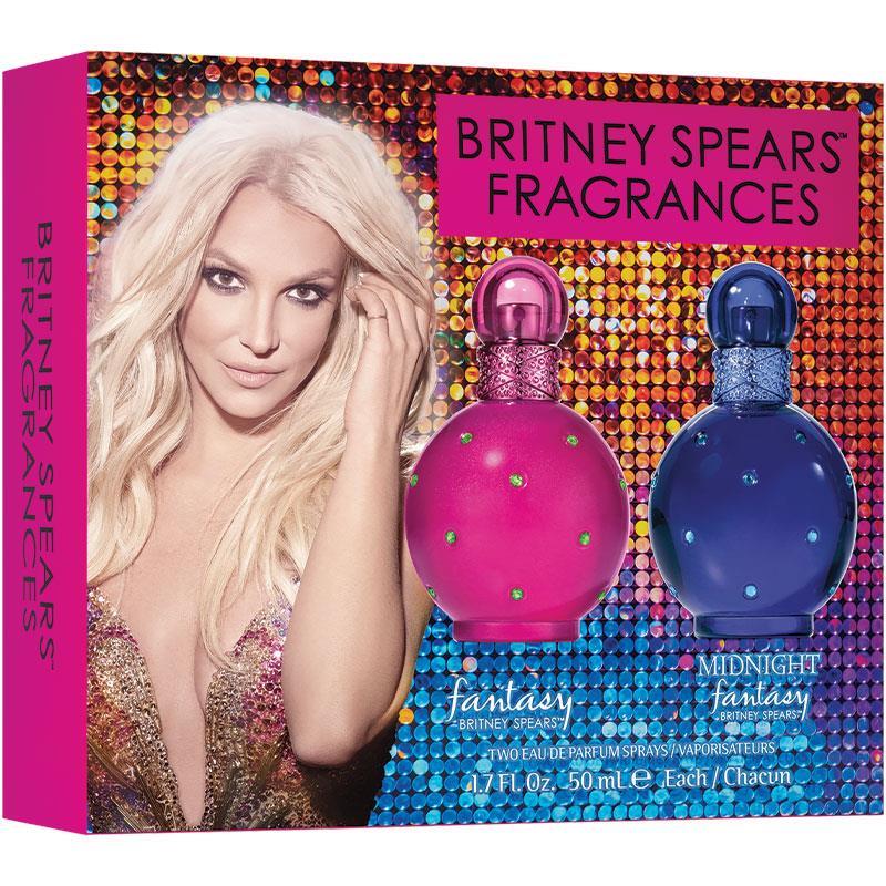Britney Spears Fantasy EDP 50ml + Midnight Fantasy EDP 50ml 2 Piece Set