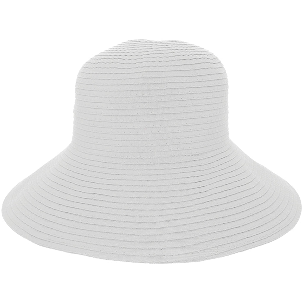 Surf Life Saving Sun Crushable Hat - White (UPF 50+ Excellent Protection)