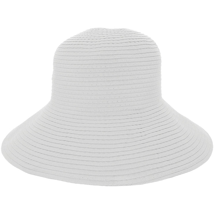 Surf Life Saving Sun Crushable Hat - White (UPF 50+ Excellent Protection)