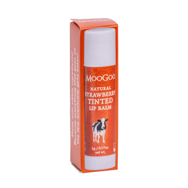 Moogoo Lip Balm Strawberry Tinted 5g
