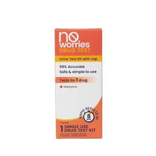 No Worries Urine Test for Marijuana - Single Use