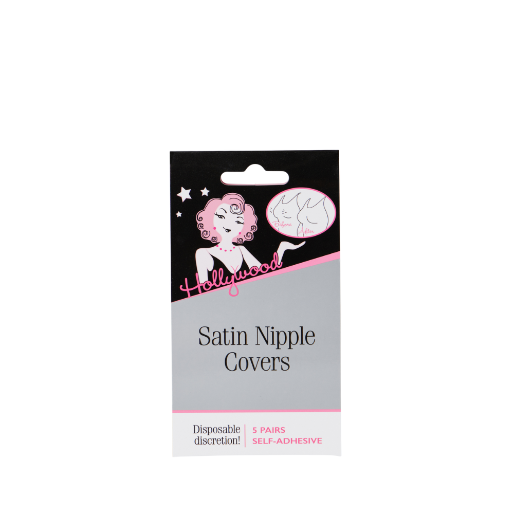 Hollywood Satin Nipple Covers 5 pairs