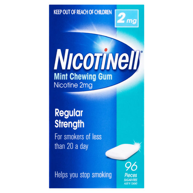 Nicotinell Chewing Gum 2mg Mint 96