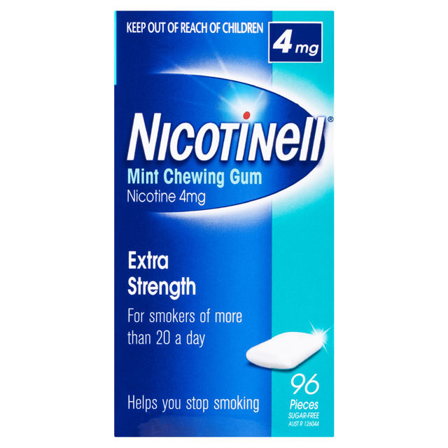 Nicotinell Chewing Gum 4mg Mint 96