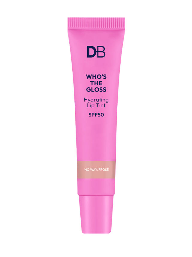 DB Who's The Gloss Hydrating Lip Tint with SPF 50 - No Way, Frosé