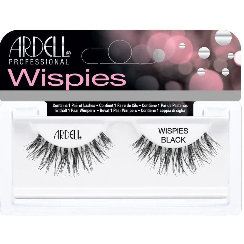 Ardell Wispies Black Lashes Feathery & Natural Looking, 1 Pair Cate