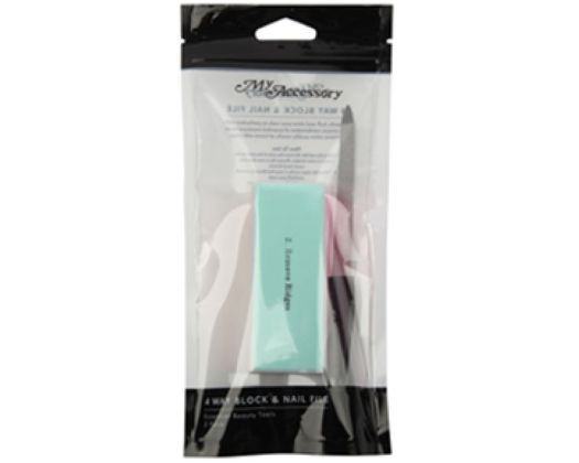 Nail Block (4 Way) & Nail File - My Accessory
