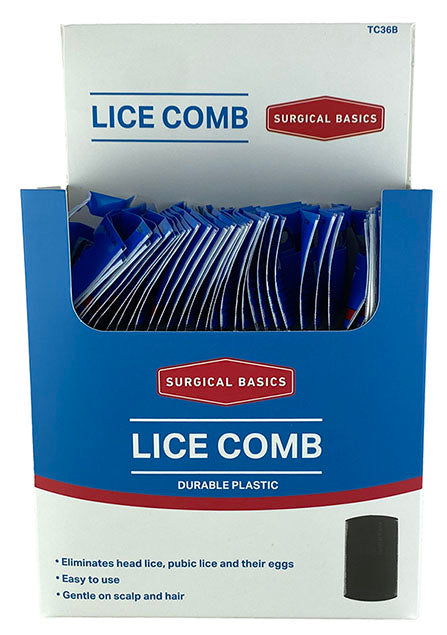 Surgical Basics Fluro Lice Combs x 1 (Random Colour)