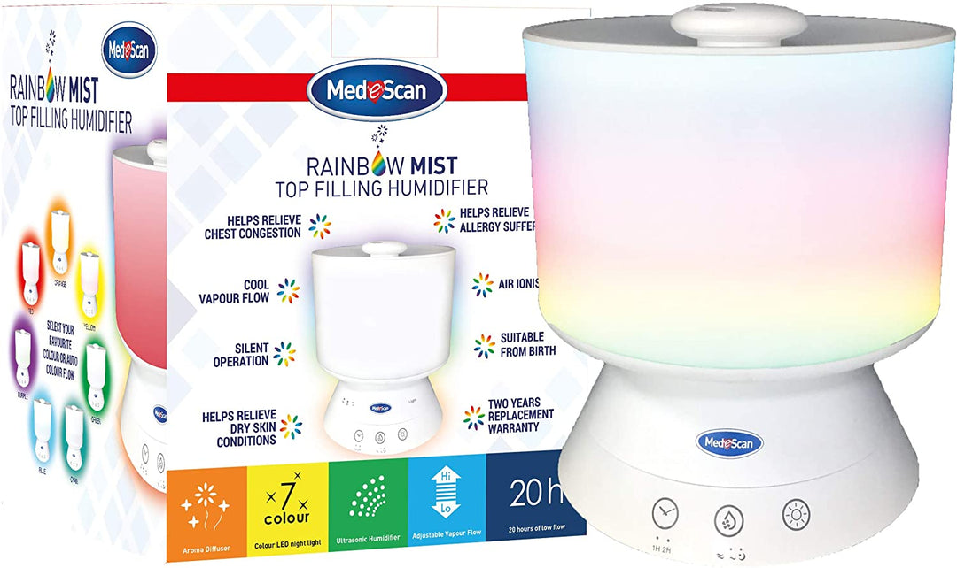 Medescan 彩虹雾顶部填充加湿器