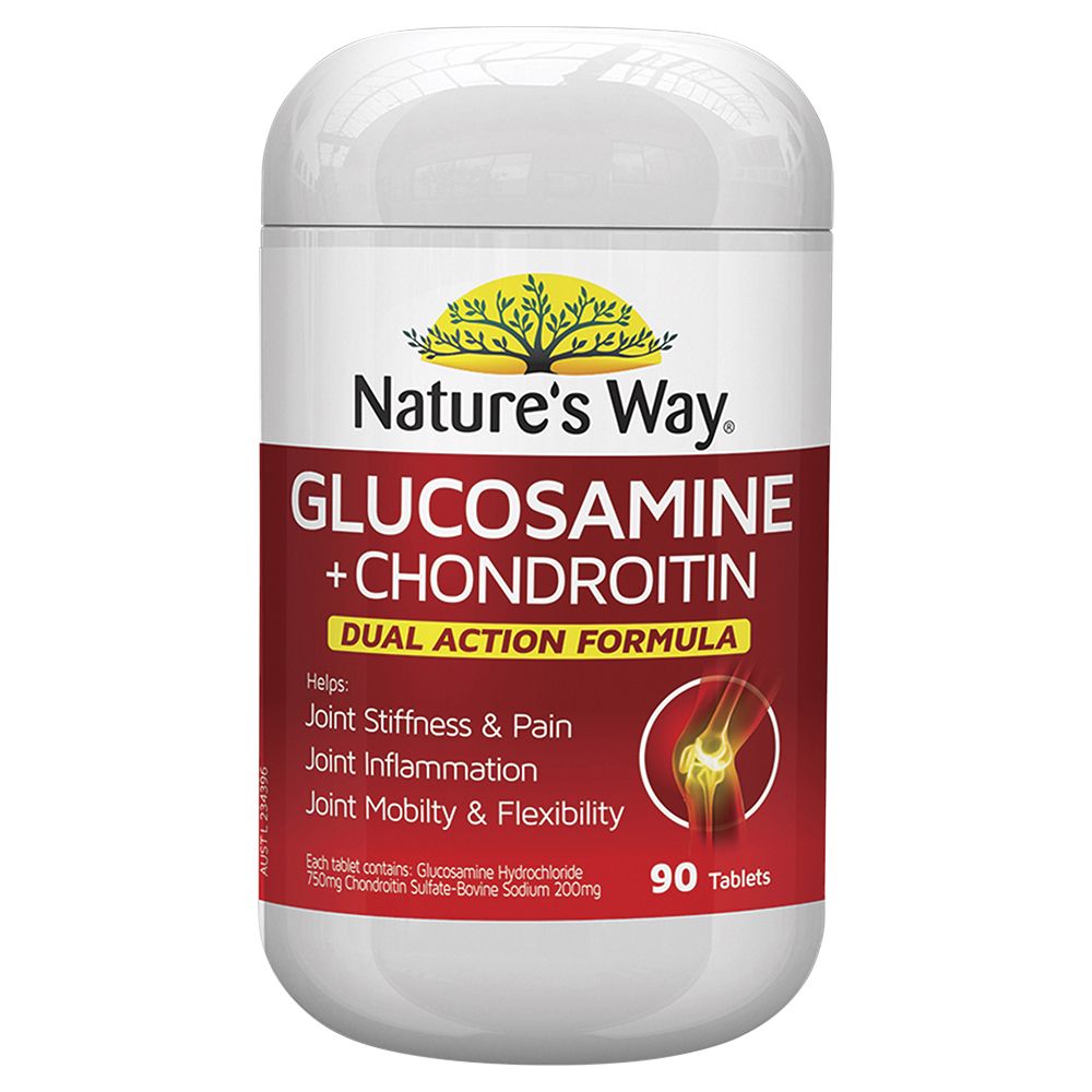 Nature's Way 氨基葡萄糖 + 软骨素 90 片
