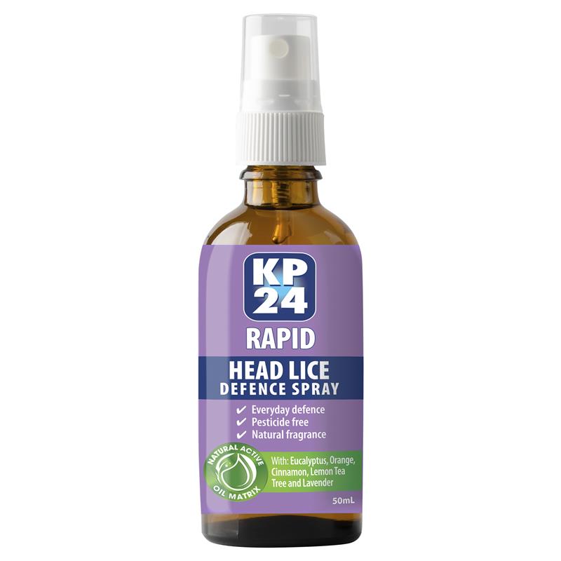 KP24 快速头虱防御喷雾 50ml
