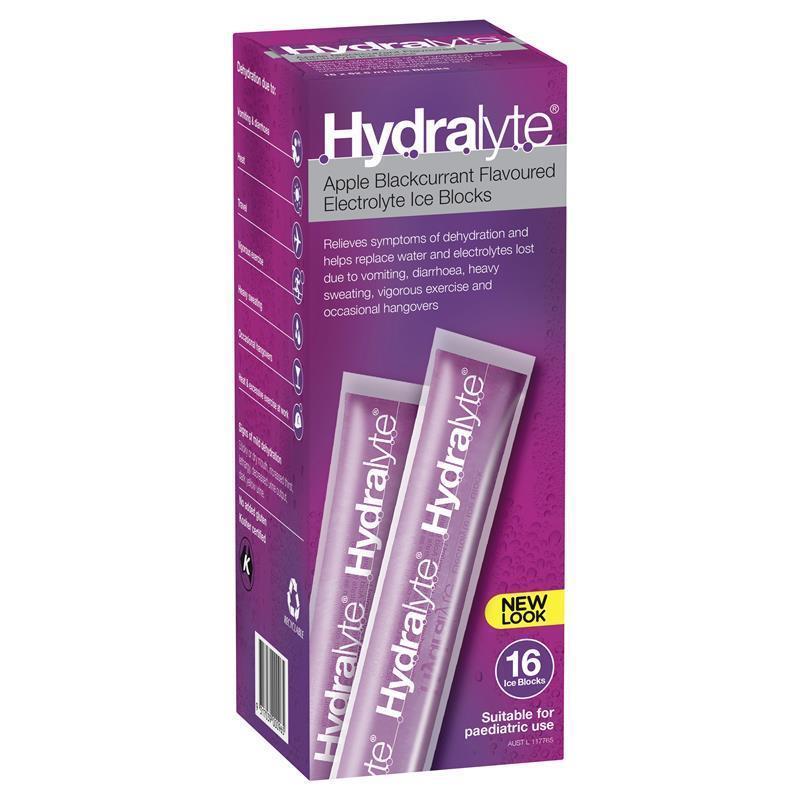 Hydralyte Ice Blocks Apple Blackcurrant