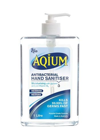 Ego Aqium Antibacterial Hand Sanitiser 1L