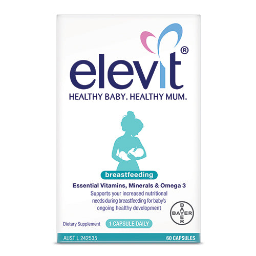 Elevit 母乳喂养复合维生素胶囊 60 包(60 天)