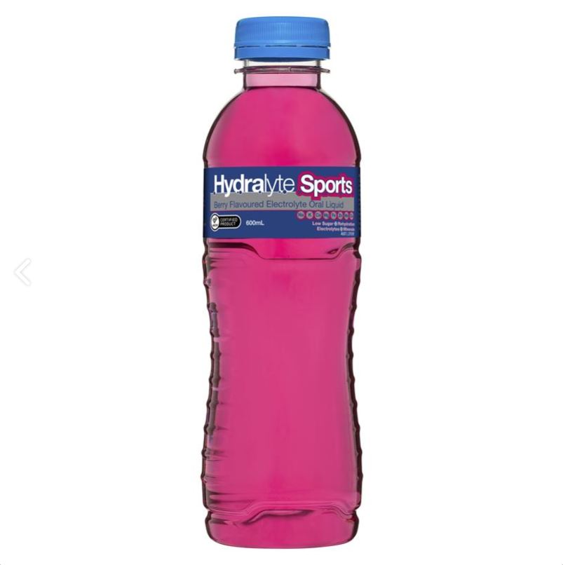 Hydralyte Sports Ready to Drink Berry 600ml
