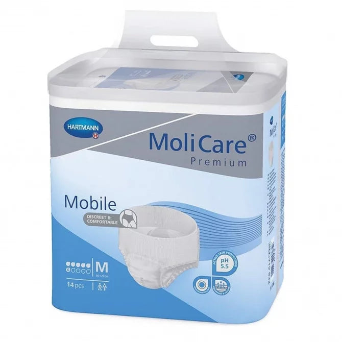 Molicare Premium Mobile 6 滴中号 14 包