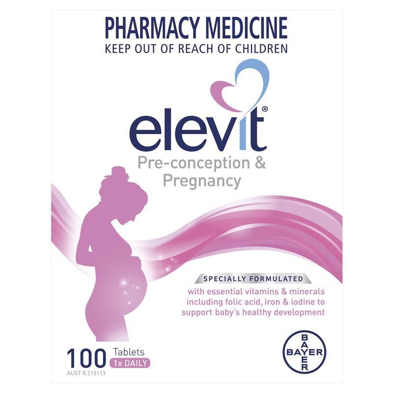 Elevit 孕期复合维生素片 100 片(100 天)