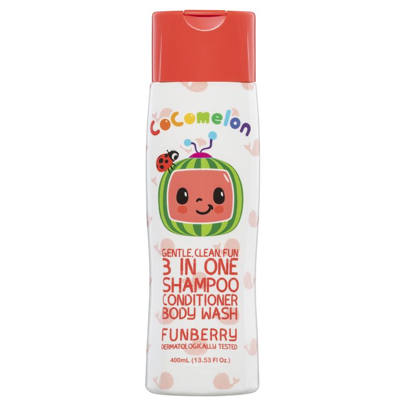 Cocomelon 三合一洗发水、护发素和沐浴露 400ml