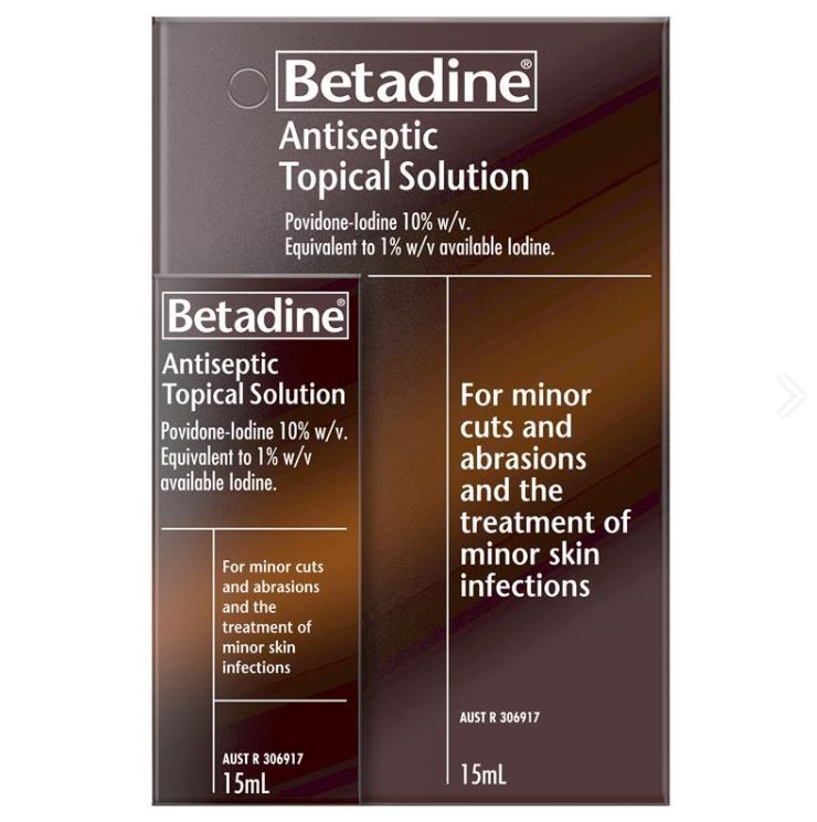 Betadine 抗菌外用溶液 15ml
