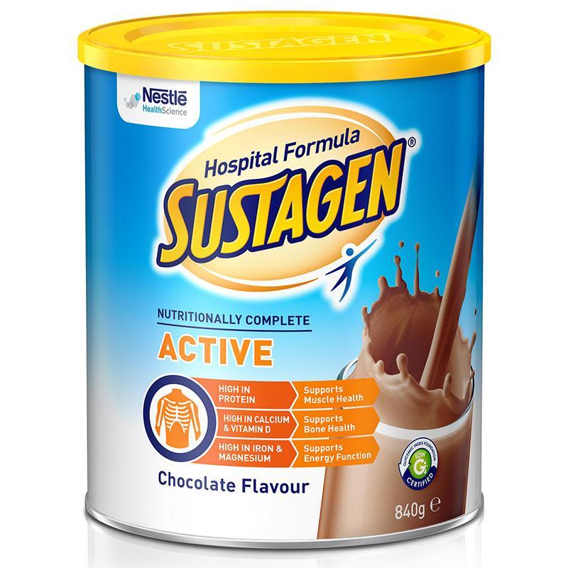 Sustagen Hospital Active Formula - Chocolate 840g