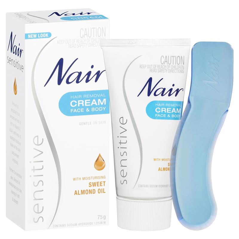 Nair 脱毛膏敏感肌肤 75g