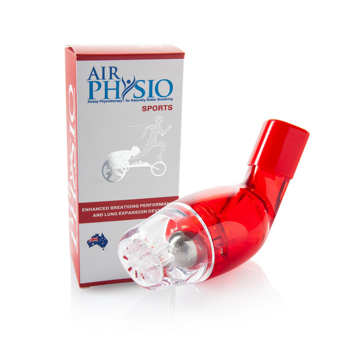 AirPhysio Mucus Clearance Device for Sports