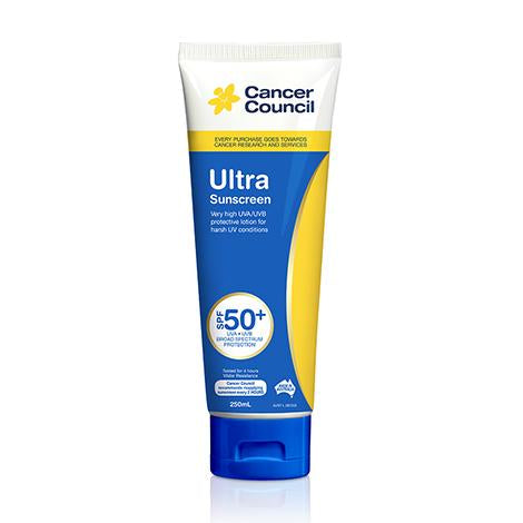 Cancer Council SPF 50+ Ultra 250ml Tube