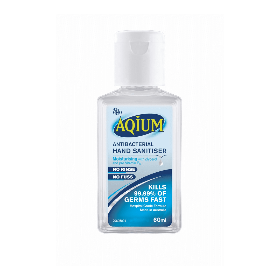 Ego Aqium Antibacterial Hand Sanitiser 60ml