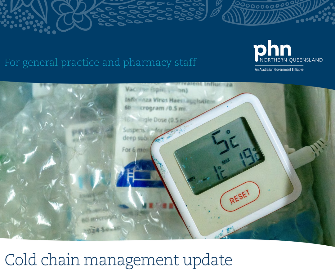 Cold Chain Management Update - 23 Oct 24 Townsville