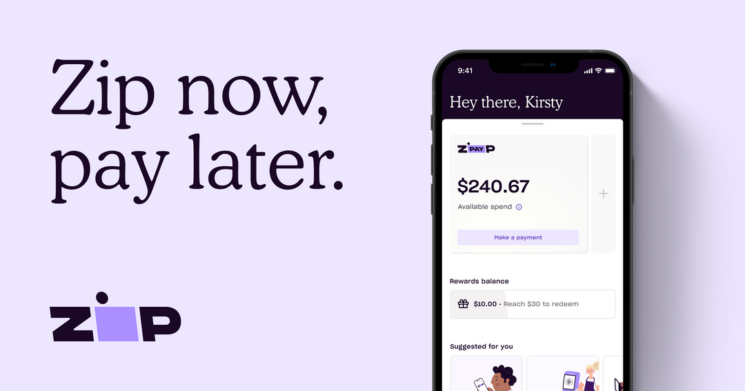 Zip Pay is now available