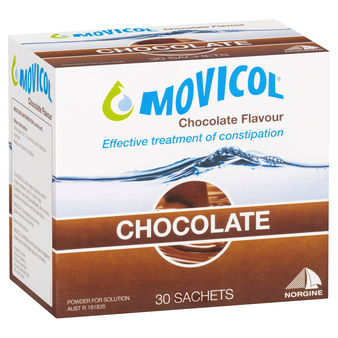 Movicol Adult Chocolate Powder 30 Sachets