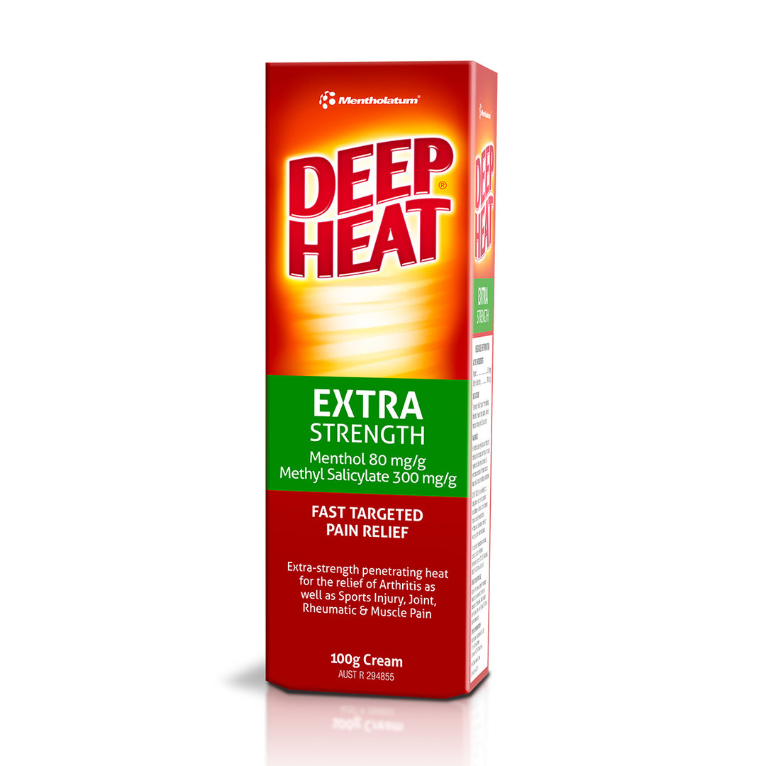 Deep Heat Extra Strength Cream 100g