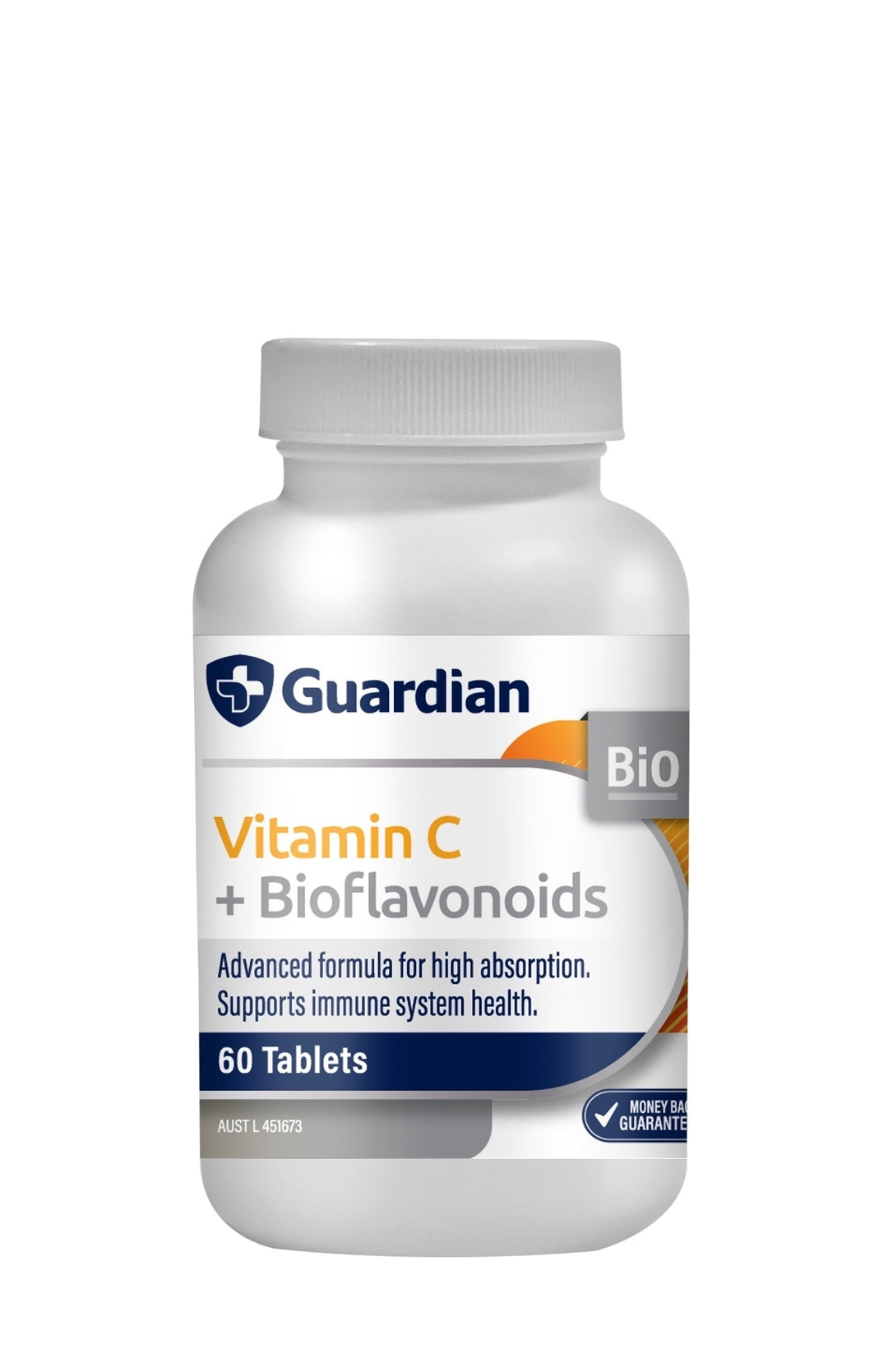 Guardian Vit C + Bioflavonoids 60 Tabs